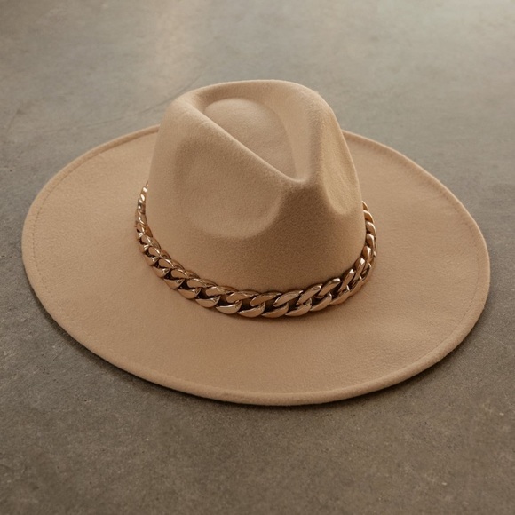 JLUXLABEL Accessories - JLUXLABEL Tan Joey Wool Hat